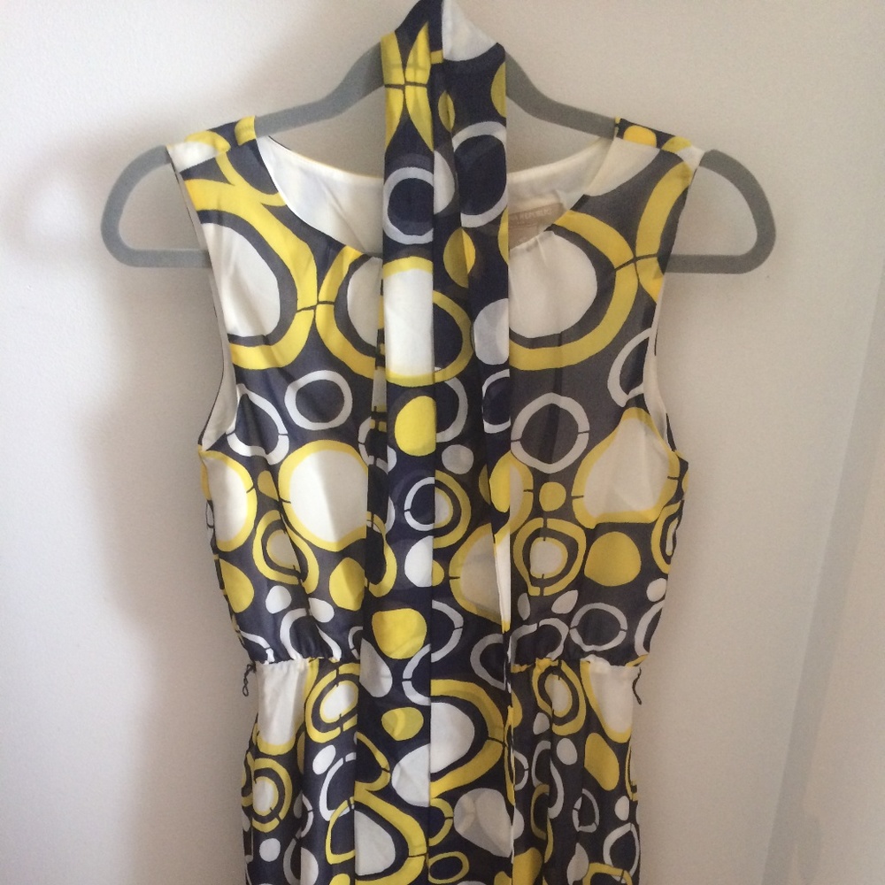 Banana Republic geometric print dress